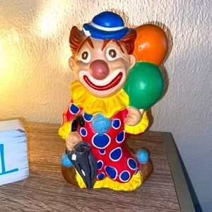 Hand painted clown